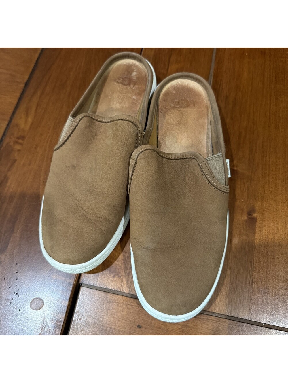 UGG Brown Slip-On Mule Sneakers
